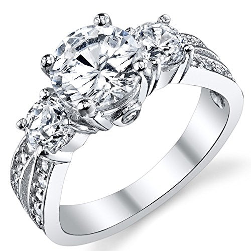 1.50 Carat Round Cubic Zirconia