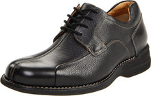 Load image into Gallery viewer, Johnston &amp; Murphy Men’s Shuler Bicycle Black Tumbled Calf 9
