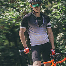 Load image into Gallery viewer, Przewalski Men's Cycling Bib Shorts, 4D Padded Compression Bike Tights Breathable Bicycle Pants UPF 50+, Classic Series, Black/S
