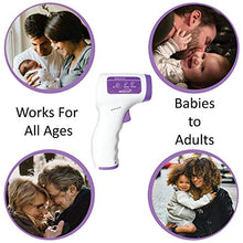 Load image into Gallery viewer, No-Touch Temporal/Forehead Infrared Thermometer

