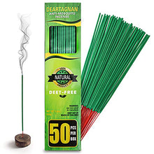 Load image into Gallery viewer, Mosquito Repellent Incense Sticks 50 Pieces per Box, Repellent for Patio /Natural Ingredients Citronella Oil/Lemongrass Oil/Made with Natural Based Essential - DEET Free - Mosquito Repellent Outdoor

