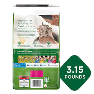 Purina Cat Chow Indoor Dry Cat Food, Hairball + Healthy Weight - (4) 3.15 lb. Bags