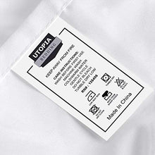 Load image into Gallery viewer, Utopia Bedding Bed Sheet Set - 4 Piece Full Bedding - Soft Brushed Microfiber Fabric - Shrinkage &amp; Fade Resistant - Easy Care (Full, White)
