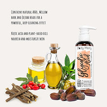 Load image into Gallery viewer, Glycolic Acid Exfoliating Facial Cleanser - Anti-Aging Face &amp; Body Wash for Women and Men w Jojoba Beads | Works as a Face Scrub, Pore Cleanser, Acne Face Wash &amp; Dark Spot Corrector
