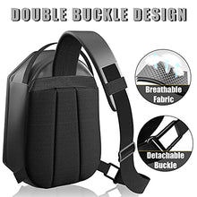 Load image into Gallery viewer, Carrying Case for Oculus Quest 2, Hard Travel Case for Meta/Oculus Quest 2 VR Headset and Controllers Accessories Protective Crossbody Shoulder Chest Backpack Fit for Elite Strap with Storage Bag
