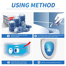 Load image into Gallery viewer, Vacplus Automatic Toilet Bowl Cleaner Tablets, Bathroom Toilet Tank Cleaner (20 PACK)
