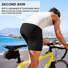 Load image into Gallery viewer, FEIXIANG Men's Cycling Underwear, 3D Padded Bike Shorts, Quick Dry Breathable Mountain Bicycle Tights Leggings (Black, Medium)
