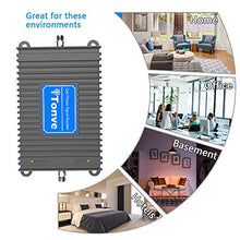 Load image into Gallery viewer, Cell Phone Signal Booster for AT&amp;T T-Mobile 700MHz 4G LTE Band 12/17 Mobile Signal Repeater Amplifier Antenna Kits for Home and Office Improve 4G LTE Data Rates, Supports Volte
