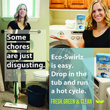 Load image into Gallery viewer, Eco-Gals Eco Swirlz Washing Machine Cleaner, 24 Count, 1 Year Supply
