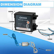 Load image into Gallery viewer, BUNKER INDUST Trailer Brakes Breakaway Kit with Charger, LED Indicator, Switch, 12V 5AH Battery for Trailer Caravan

