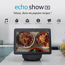 Load image into Gallery viewer, Echo Show 10 (3rd Gen) | HD smart display with motion and Alexa | Charcoal
