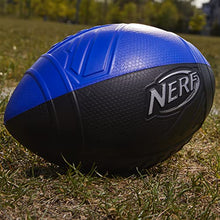 Load image into Gallery viewer, Nerf Pro Grip Football -- Classic Foam Ball -- Easy to Catch and Throw -- Great for Indoor and Outdoor Play -- Blue
