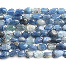 Load image into Gallery viewer, Love Beads Natural Stone Irregular Blue Kyanite Stone Beads 4-7mm Beads for Jewelry Making DIY Beads Bracelets 15inches
