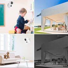 Load image into Gallery viewer, Wireless Rechargeable Battery Powered WiFi Camera, Home Security Camera, Night Vision, Indoor/Outdoor, 1080P Video with Motion Detection, 2-Way Audio, Waterproof, compatible with Cloud Storage/SD Slot
