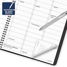Load image into Gallery viewer, Academic Planner 2021-2022, AT-A-GLANCE Weekly Appointment Book &amp; Planner, 7&quot; x 8-3/4&quot;, Medium, for School, Teacher, Student, Black (7095805)
