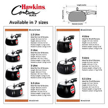 Load image into Gallery viewer, Hawkins CB30 Hard Anodised Pressure Cooker, 3-Liter, Contura Black
