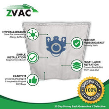 Load image into Gallery viewer, ZVac Replacement Miele Vacuum Bags Compatible with Miele Part # 07189520 Fits All Miele Vacuum Cleaners Using Miele Gn Vacuum - Pack of 20 Bags &amp; 8 Filters
