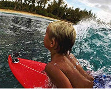 Load image into Gallery viewer, Hooshion Bodyboard Wakeboard Foam Surfboard Mount Kit Surfing Mount with Anti-Lost Strap for GoPro Hero 8/7/6/5/4/3+/3/2/1 (White)
