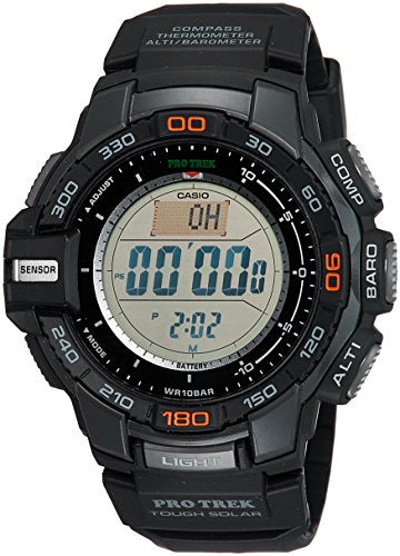 Casio Men's Pro Trek PRG-270-1 Tough Solar Triple Sensor Multifunction Digital Sport Watch