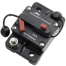 Load image into Gallery viewer, Young Marine Circuit Breaker for Boat Trolling with Manual Reset,Water Proof,12V- 48V DC (Surface Mount-60A)
