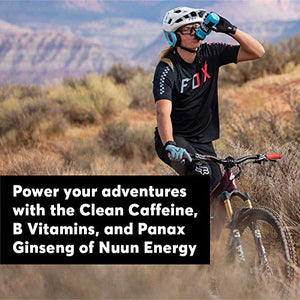 Nuun Energy: Caffeine, B Vitamins, Ginseng, Electrolyte Drink Tablets, Mixed Flavors, 40 Count