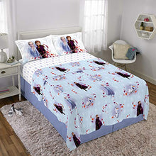 Load image into Gallery viewer, Franco Kids Bedding Super Soft Microfiber Sheet Set, 4 Piece Full Size, Disney Frozen 2
