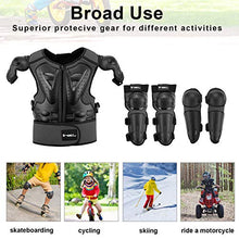 Load image into Gallery viewer, Kids Motorcycle Armor Suit Dirt Bike Gear Riding Protective Chest Spine Back Protector Shoulder Arm Elbow Knee Protector Pads for Cycling Skateboard,Skiing,Skating,Off-road
