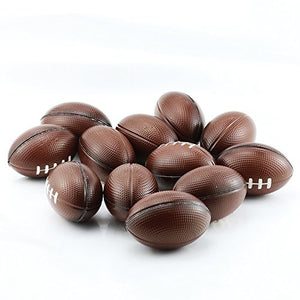 Etmact Soft Foam Mini Football Stress Balls for Kids 2.5" Perfect for Small Hands, 12-Pack Kids Toys Stress Ball Foam Toys Hand Toys Soft Toys Kids Foam Stress Toys Stress Ball Bulk Foam Balls