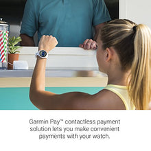 Load image into Gallery viewer, Garmin 010-01769-01 Vivoactive 3, GPS Smartwatch with Contactless Payments and Built-In Sports Apps, Black with Silver Hardware

