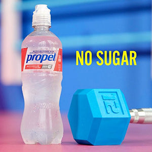 Propel, Watermelon, Zero Calorie Sports Drinking Water with Electrolytes and Vitamins C&E, 16.9 Fl Oz (12 Count)
