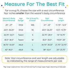 Load image into Gallery viewer, Fun and Function - Blue Weighted Compression Vest for Kids &amp; Adults - Sensory Tool for Children with Special Needs - Deep Pressure for Anxiety &amp; Sensory Issues - Medium
