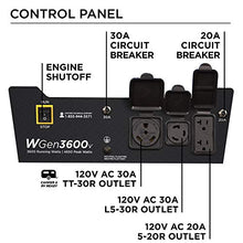 Load image into Gallery viewer, Westinghouse WGen3600v Portable Generator - 3600 Rated Watts &amp; 4650 Peak Watts - Gas Powered - CARB Compliant
