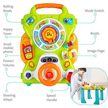 Load image into Gallery viewer, iPlay, iLearn Baby Sit to Stand Walkers Toys, Kids Activity Center, Toddlers Musical Fun Table, Lights and Sounds, Learning, Birthday Gift for 9, 12, 18 Months, 1, 2 Year Olds, Infants, Boys, Girls
