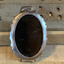 Load image into Gallery viewer, Hadeed e chini Pendant hadeed stone Sang e Hadeed | AlAliGems | Hematite Islamic Pendant for
