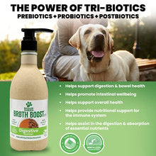 Load image into Gallery viewer, Doggie Dailies Bone Broth for Dogs, 16 FL OZ, Probiotics for Dogs to Support Proper Digestion &amp; Bowel Health, Tasty Chicken Dog Bone Broth Recipe Nourishes Natural Gut Bacteria
