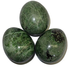 Load image into Gallery viewer, Satin Crystals Diopside Egg Collectible Green Heart Chakra Healing Love &amp; Life Lessons Gemstone P01 (2.0 Inch)
