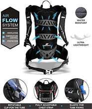 Load image into Gallery viewer, FREEMOVE Hydration Pack Backpack with 2 Liter Water Bladder and Cooler Bag, Lightweight, Fully Adjustable, Leakproof Multiple Pockets Camel Pack Gear for Hiking, Running, Cycling
