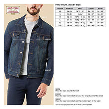 Load image into Gallery viewer, Signature by Levi Strauss &amp; Co. Gold Label Men's Signature Trucker Jacket, Rafter Brown-Waterless, XX-Large
