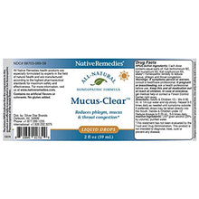 Load image into Gallery viewer, Native Remedies Complete Mucus-Clear ComboPack for 24 Hour Relief of Mucus &amp; Phlegm Congestion

