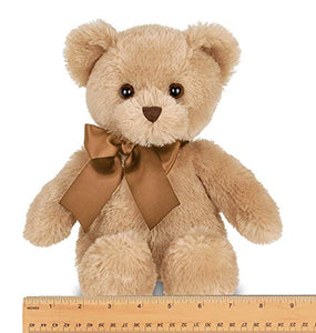 Bearington Lil' Honey Brown Plush Stuffed Animal Teddy Bear, 12 inches