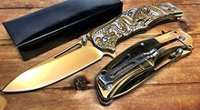 Load image into Gallery viewer, Master Folding Pocket Knife 8.75&quot; Spring Assisted Opening Pocket Knife, Tactical Knife with Stainless Steel 3&quot; Blade for First aid, Rescue, Self Defense, Hunting, Survival Glass Breaker Knives
