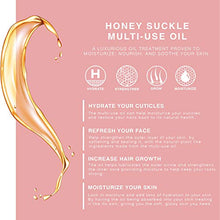 Load image into Gallery viewer, Provence Beauty Honey Suckle Jasmine Multi-Use Oil for Face, Body &amp; Hair - Hydrates Skin &amp; Restores Hair's Natural Shine - Enriched with Apricot Oil, Fractionated Coconut Oil &amp; Vitamin E - 4 Fl Oz
