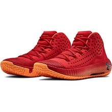 Load image into Gallery viewer, Under Armour Men's HOVR Havoc 2 Basketball Shoe, Red (600)/Glow Orange, 10.5
