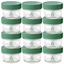 Load image into Gallery viewer, Sage Spoonfuls Big Batch Baby Food Storage Containers, Set of 12 4-Oz Jars, Dishwasher-Safe Free of BPA, Phthalate, Lead and PVC, Glass, 4 Oz glass, Big Batch
