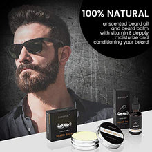 Load image into Gallery viewer, 12 In 1 Beard Grooming Care Kit For Men, Dovich 100% Natural Beard Oil Leave-in Conditioner,Beard Apron Bib,Beard Razor,Beard Shampoo, Beard Balm, Beard Brush
