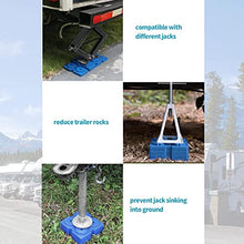 Load image into Gallery viewer, RVMATE RV Leveling Blocks, 10 Packs and Camper Metal Wheel Chock Stabilizer 2 Packs

