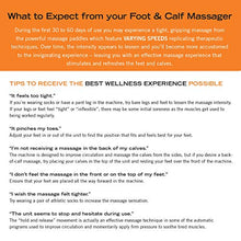 Load image into Gallery viewer, Human Touch Reflex SOL Foot and Calf Relaxation Shiatsu Massager with Heat and Vibration- Patented Technology - Extended Height, Adjustable Tilt Base with Under Foot Massage Rollers, Black and White
