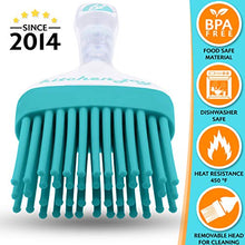 Load image into Gallery viewer, Teal Silicone Pastry Brush for Cooking and Baking, Basting Brush for Oil and Sauce , BBQ Grill Brush Kitchen Joy - Ideal as Turkey Baster, Cooking Brush &amp; Food Pastry Brush for Baking
