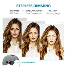 Load image into Gallery viewer, Neewer Ring Light Kit:18&quot;/48cm Outer 55W 5500K Dimmable LED Ring Light, Light Stand, Carrying Bag for Camera,Smartphone,YouTube,TikTok,Self-Portrait Shooting, Black, Model:10088612
