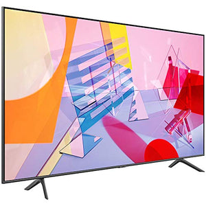 Samsung QN65Q60TA 65" Q60T QLED 4K UHD HDR Smart TV (2020 Model) Bundle with Deco Gear Home Theater Soundbar with Subwoofer and Complete Wall Mount Setup and Accessory Kit